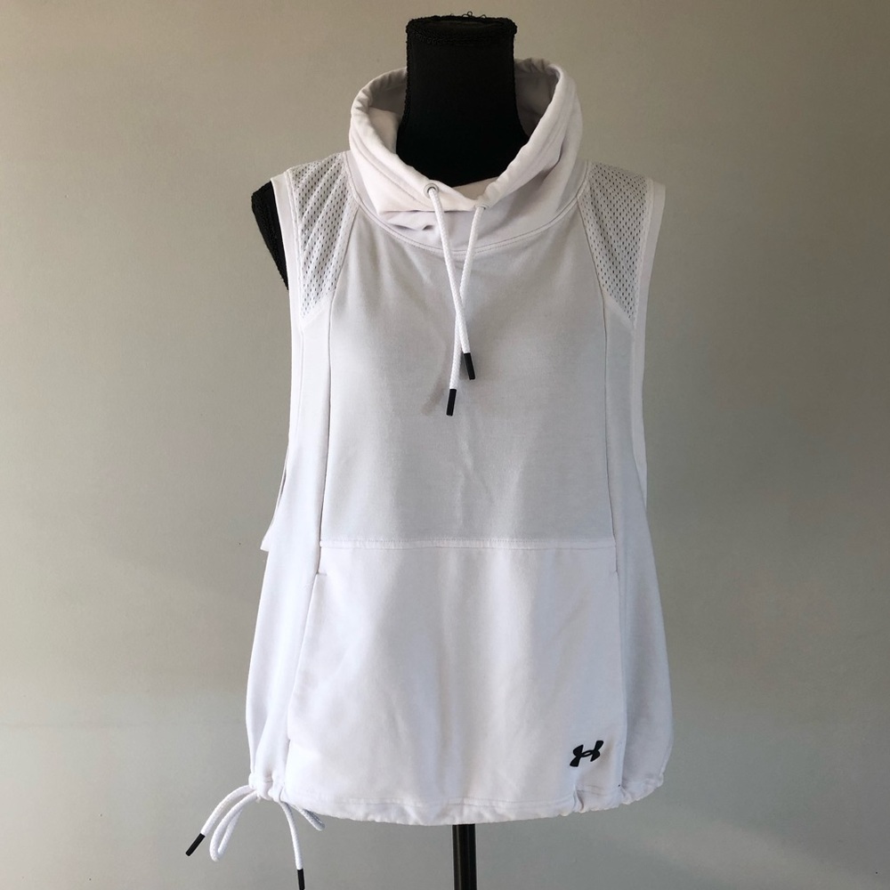 Women’s Under Armour White Sleeveless Tank Top size XL